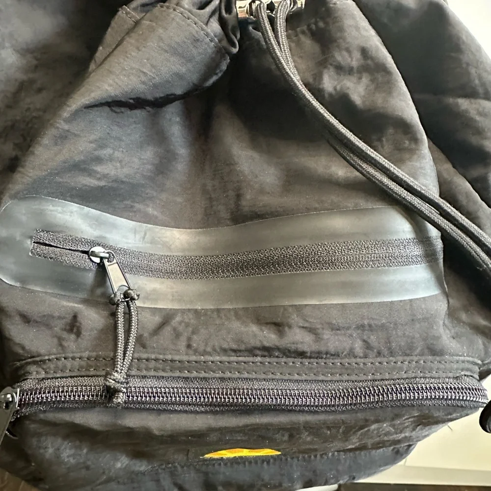 EUC C&C California Stylish Black Backpack with Logo Detail - Picture 3 of 7